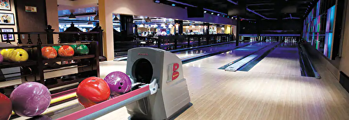 Let your competitive side shine at our bowling alley
